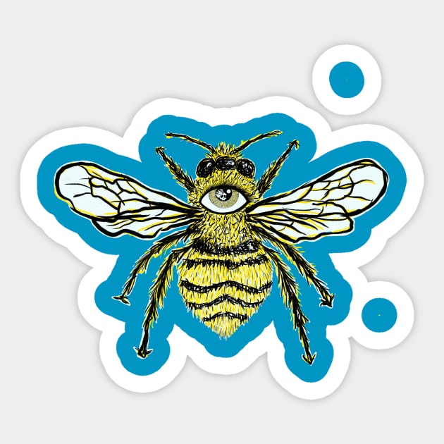 Save The Bees Sticker by PabloDiablo13